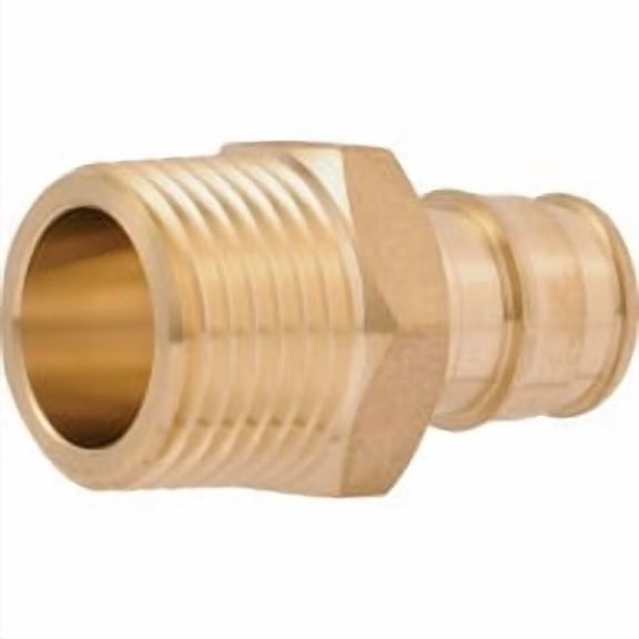 SharkBite/Cash Acme SharkBite Brass MNPT PEX-A Adapter - Pack of 2 Bulk Buy Multipack