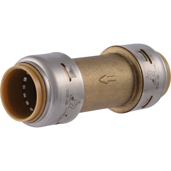 SharkBite/Cash Acme SharkBite Push-to-Connect Brass Check Valve - Pack of 8