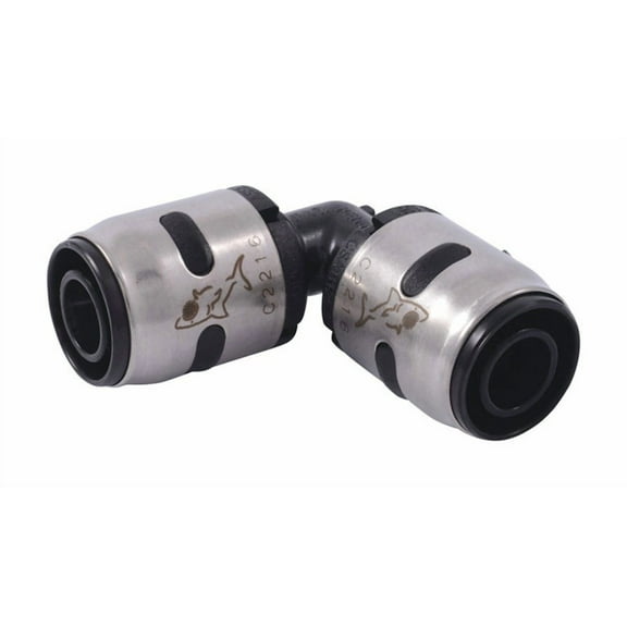 SharkBite EvoPEX 1/2 in. Push X 1/2 in. D Push Plastic Elbow