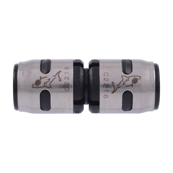 SharkBite EvoPEX 3/4 in. Push x 3/4 in. Dia. Push Plastic Coupling