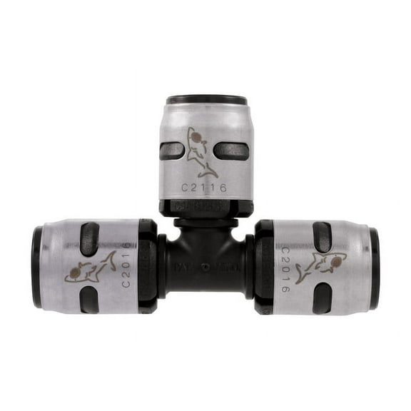 SharkBite EvoPEX 3/4 in. Push x 3/4 in. Dia. Push Plastic Tee