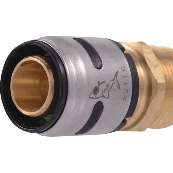 SharkBite EvoPex Push-to-Connect Plastic Coupling - Single Pack Residential Use, Standard Application