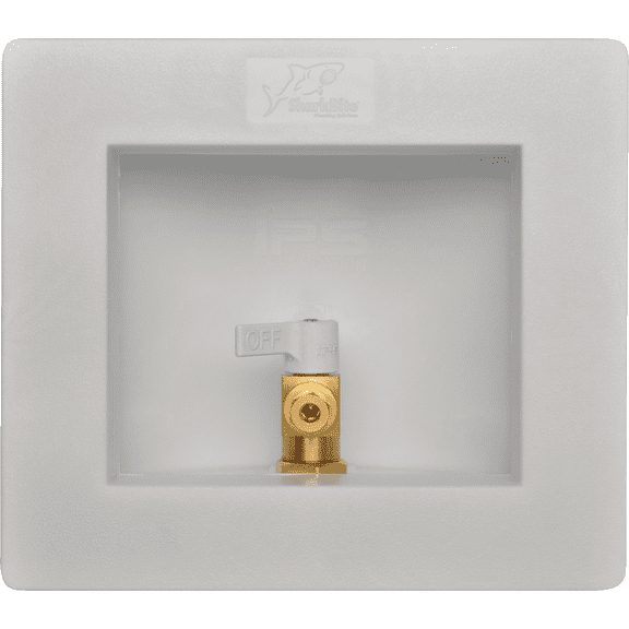 SharkBite Ice Maker Valve Outlet Box - Single Pack Home & Garage Storage, Stackable Design