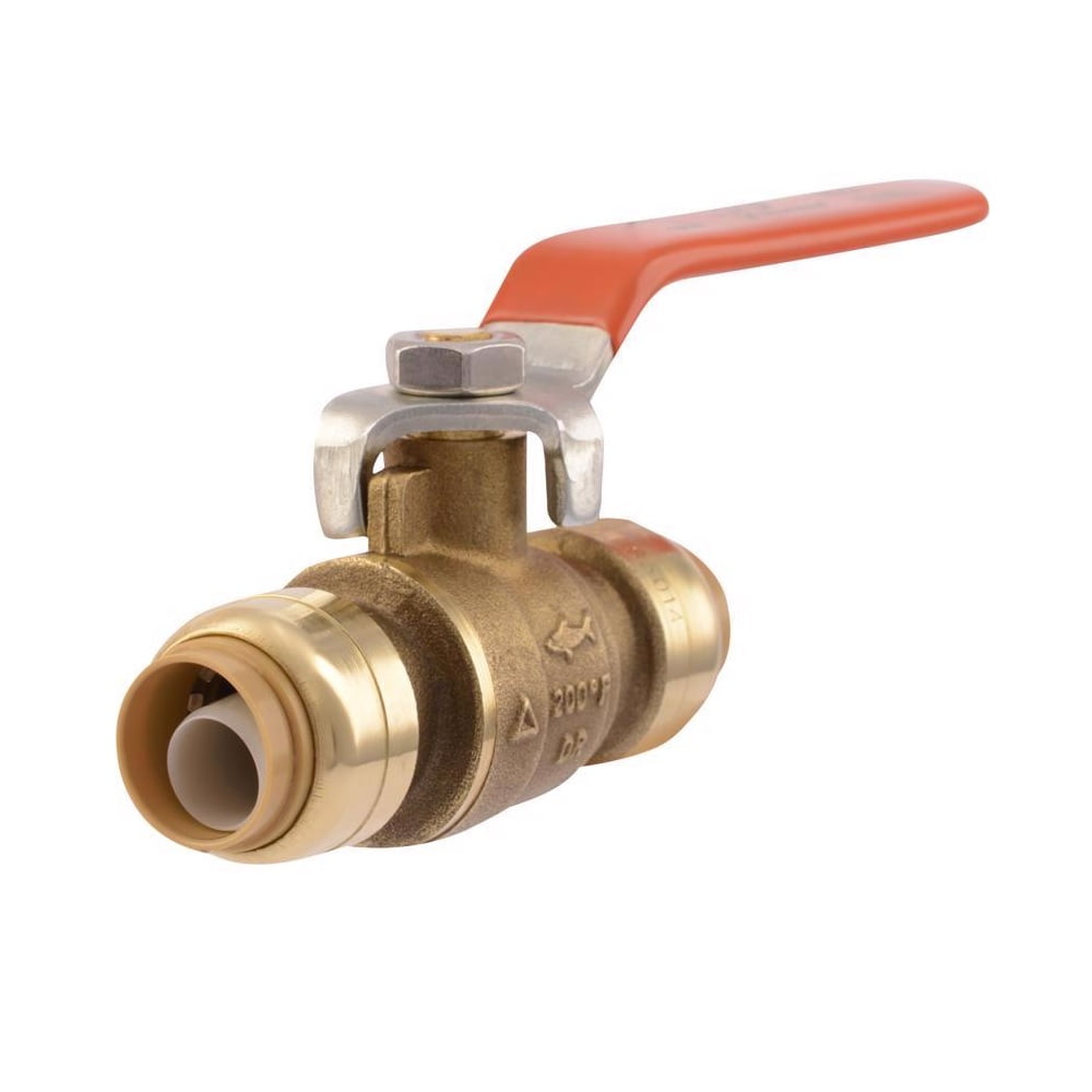 SharkBite Max 1/2 Inch Brass and Stainless Steel Ball Valve