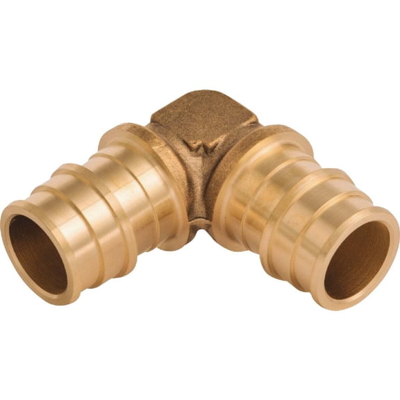 SharkBite 3/4 Inch 90 Degree Expansion Elbow for PEX-A Pipe, Brass Plumbing Fittings for PEX-A Tubing, UAB256LFA