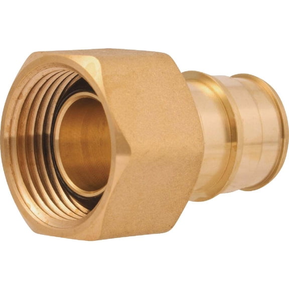 SharkBite PEX-A Brass 3/4 In. x 3/4 In. FNPT Swivel Adapter UAB530LFA