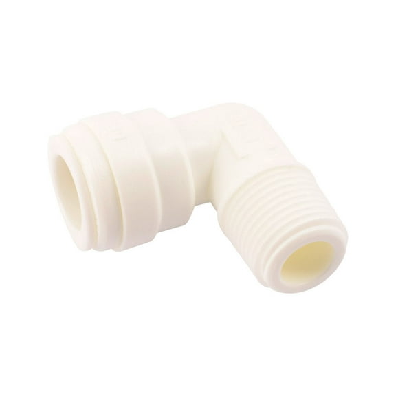 SharkBite  Push to Connect 1/2 in. OD   x 3/8 in. Dia. MIP  Elbow