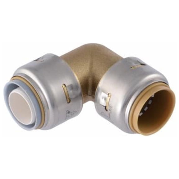 SharkBite Push to Connect 3/4 in. PTC X 3/4 in. D PTC Brass 90 Degree Elbow