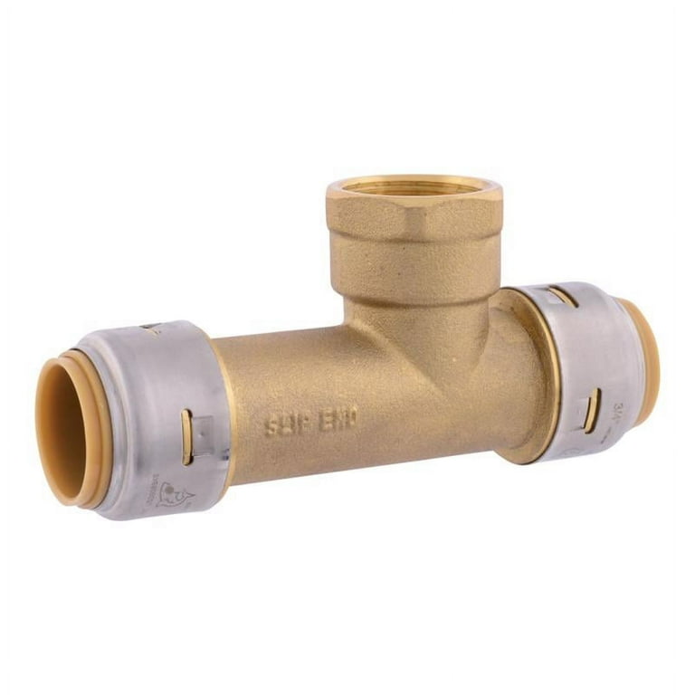 SharkBite 3/4-in Push-to-Connect x 3/4-in Push-to-Connect x 3/4-in dia Expansion Tank Tee Push Fitting SharkBite 3/4-in Push-to-Connect x 3/4-in Push-to-Connect x 3/4-in dia Expansion Tank Tee Push Fitting