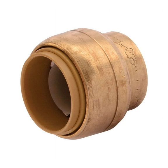 SharkBite Push to Connect 3/4 in. Push x 3/4 in. Dia. Push End Stop