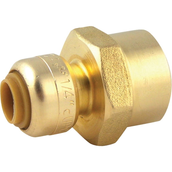 SharkBite Push-to-Connect Brass Female Adapter - Pack of 4