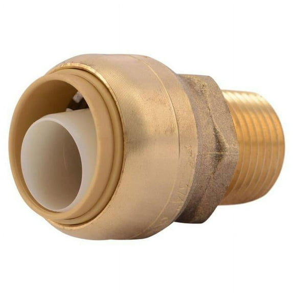 SharkBite Push-to-Connect Brass Male Adapter