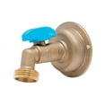 thumbnail image 1 of SharkBite Push to Connect MHT x 3/4 in. Dia. x 1/4 in. 1/2 in. MHT Hose Bibb 1/2 in., 1 of 5