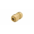 thumbnail image 1 of SharkBite Brass Coupling Push-to-Connect Fitting - 1/4 In. Push x 1/4 In. Dia., 1 of 3