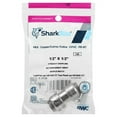thumbnail image 1 of SharkBite U008LFA Lead-Free 200 PSI Brass Coupling 1/2 x 1/2 Dia. in. Push, 1 of 3