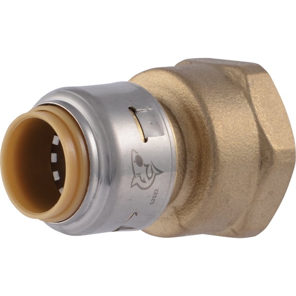 SharkBite U068LFA 1/2-Inch by 3/4-Inch FNPT SharkBite Reducing Connector by Shark Bite