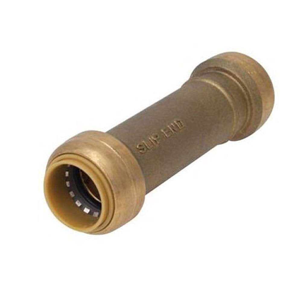 SharkBite U3008LFA Slip Coupling, 1/2Inch x 1/2Inch