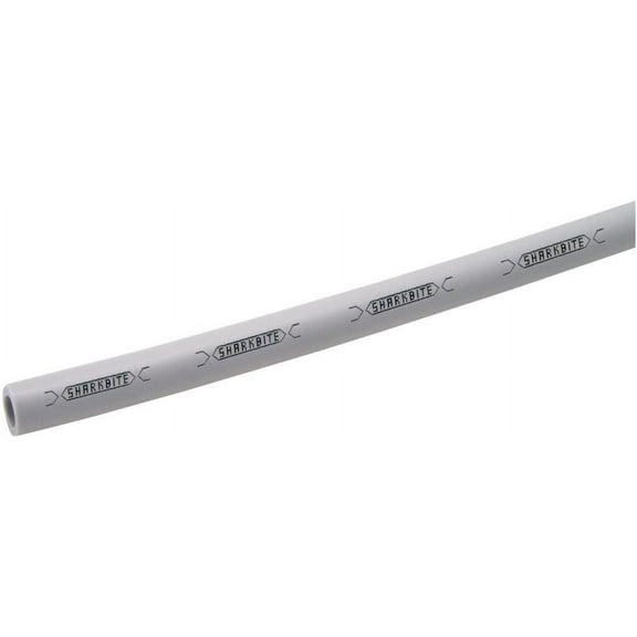 SharkBite U850W5 Potable Water Pex Tubing, 1/4-Inch3/8 O.D. x 5 ft, Grey