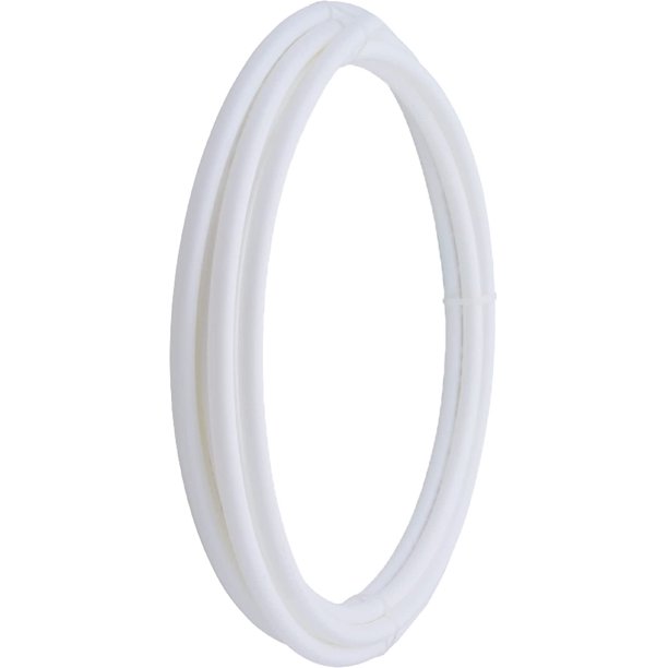 SharkBite U860W25 PEX Pipe 1/2 Inch, White, Flexible Water Pipe Tubing