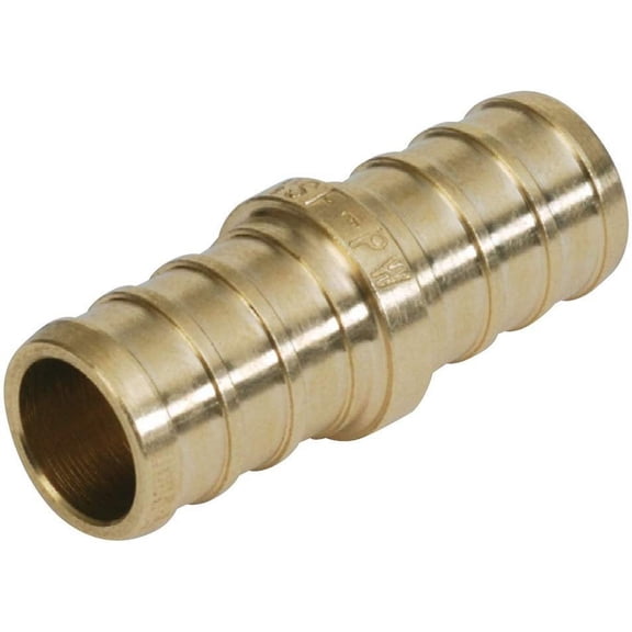 SharkBite UC016LFA Brass Pex Coupling, 3/4-Inch x 3/4-Inch,
