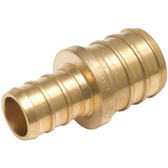 SharkBite UC060LFA 3/4-Inch by 1-Inch PEX Barb Reducing Coupling Retail Packaging