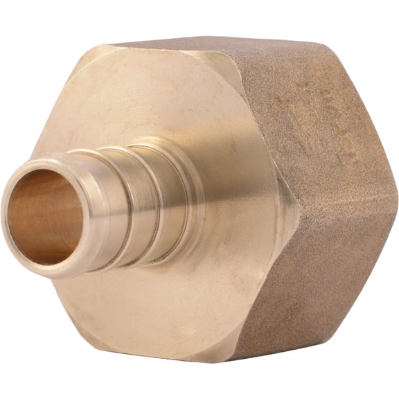 SharkBite UC068LFA 1/2-Inch by 3/4-Inch FNPT PEX Barb Adapter by Sharkbite