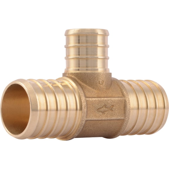 SharkBite UC416LFA Reducing Tee, 1-Inch by 1-Inch by 3/4-Inch by SharkBite