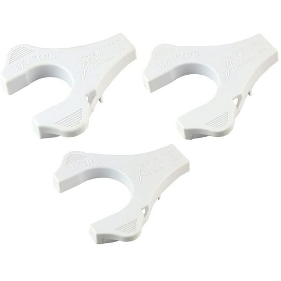 SharkBite UIP716A PVC Depth Gauge & Disconnect Clips, 3-Pack, Each