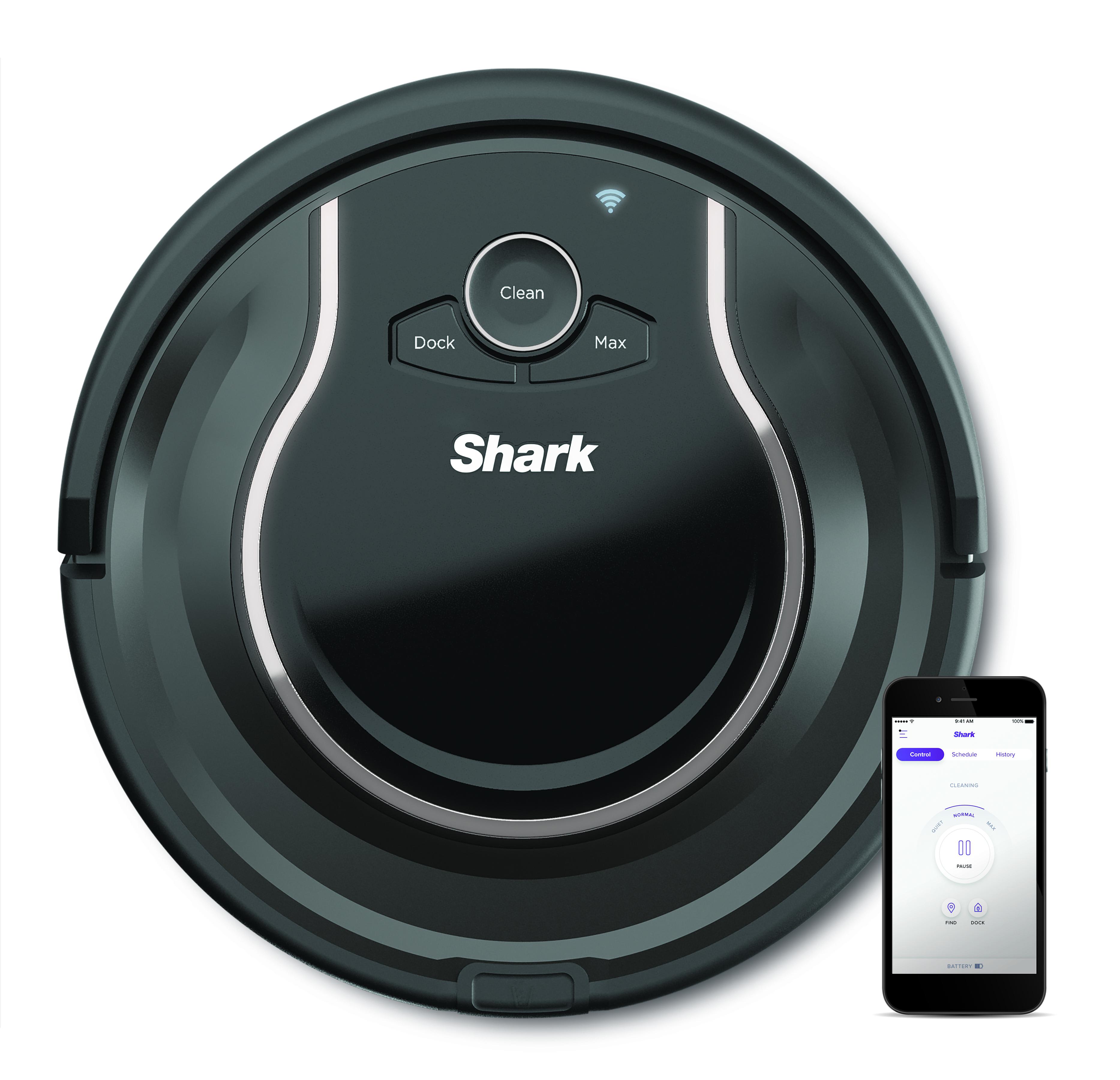 SharkNinja RV750 ION ROBOT 750 Vacuum with Wi-Fi Connectivity + Voice Control, Works - image 1 of 6