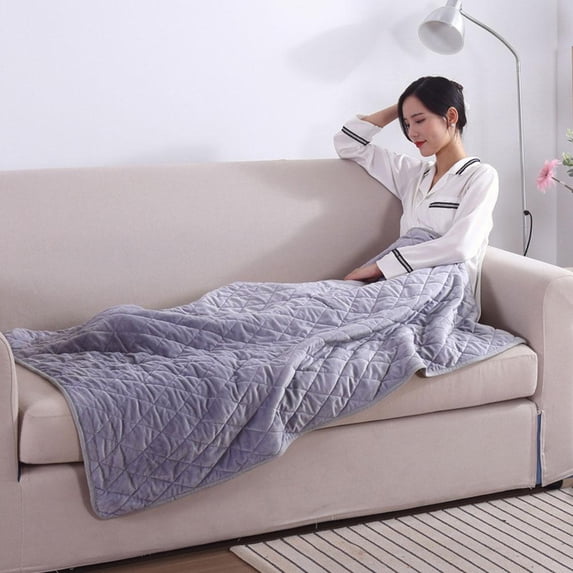 SharkTRUE 29.5x47inch Usb Heated Blanket Electric Blanket,portable Portable Heated Blanket Fast Heating With 3 Heating Levels, Cordless Heated Warm Shawl Electric Heating Blanket for Home Camp Office