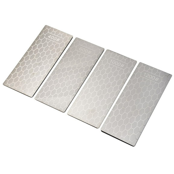 SharkTRUE 4 Styles Diamond Sharpening Stone 40060010001200 Grit Honing Stone Honeycomb Knife Surfaces Kitchen Grinding Sharpener Tools