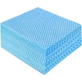 thumbnail image 1 of SharkTRUE 50-Pack Reusable Cleaning Towels – Disposable Handy Wipes, Blue, Multi-Purpose Dish Cloths for Home, 1 of 9
