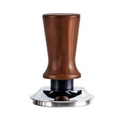 SharkTRUE 53mm Espresso Hand Tamper, Calibrated Spring Loaded Coffee Tamper with Stainless Steel Ripple Base, Self Leveling Espresso Hand Tampers, Espresso Accessories