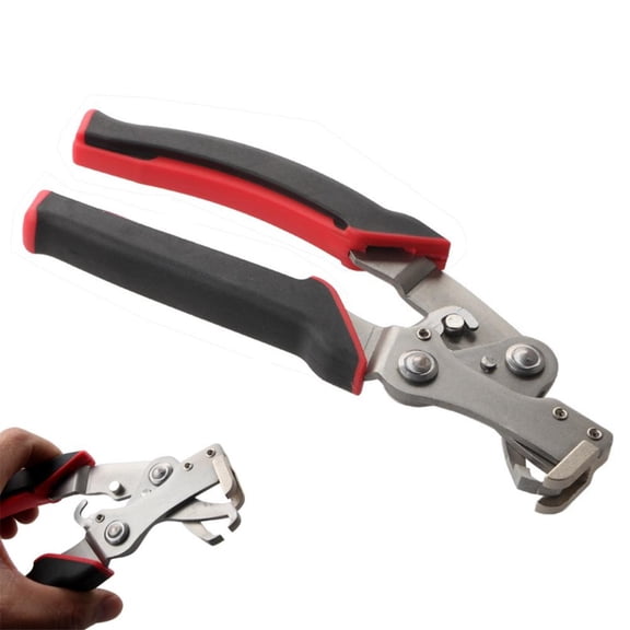 SharkTRUE Alloy Steel Auto Trim Removal Tool - Spring-Loaded & Ergonomic for Car Clips, Panels & Fasteners