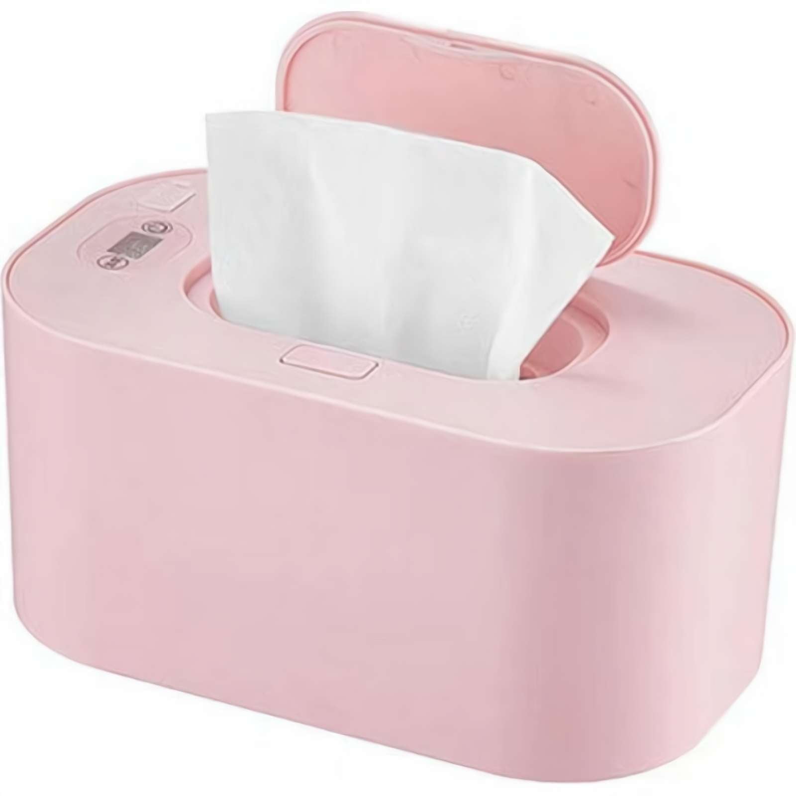 SharkTRUE Baby Wipe Warmer, Wipe Warmer and Baby Wet Wipes Dispenser, Smart Precise Temperature Control Large Capacity Evenly Overall Heating Silence, Pink