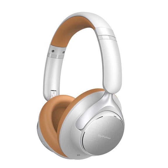 SharkTRUE Bluetooth 6.0 Active Noise Cancelling Headphones with ULT Bass Mode, Foldable Design, 50 Hour Playtime