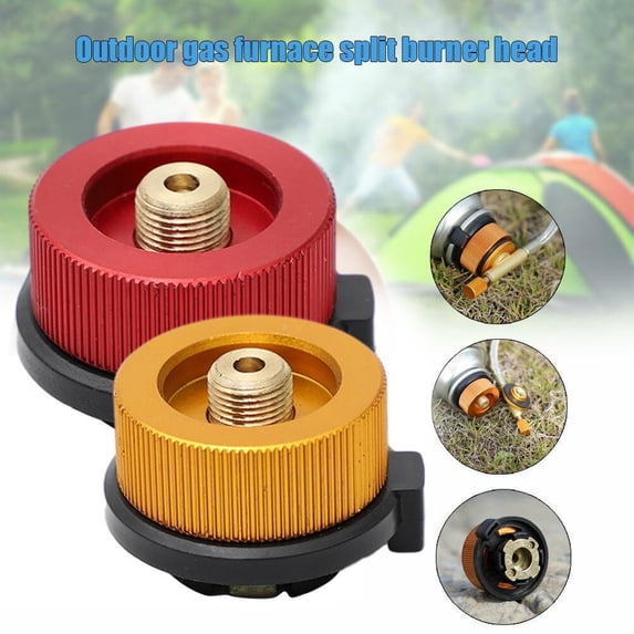 SharkTRUE Camping Stove Butane Gas Metals Adapter Convert Fuel Canister AU For Long