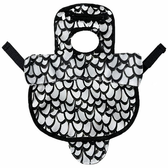 SharkTRUE Chicken for Hens - Waterproof Chicken Apron with Cold Protection & Breathable Lining - Hen Back Guard & Protector for Winter Weather for Ducks and Poultry