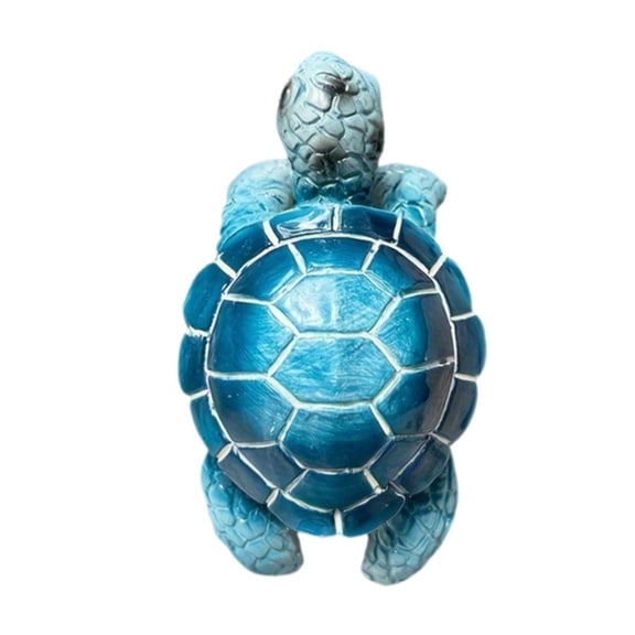 SharkTRUE Cute Climbing Tortoise Flower Pot Hugger Figurines, Resin Hanging Turtle Statue Planter Pot Decorations for Home Garden Fence Balcony Patio Lawn Yard Ornaments