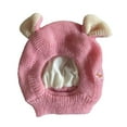 thumbnail image 1 of SharkTRUE Dog Ear Muffs Noise Protection Pet Ears Covers Knitted Hat Anxiety Relief Winter Earmuffs Dog Dogs Large Xmas For Medium Warm, 1 of 9