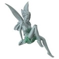 thumbnail image 1 of SharkTRUE Fairy Garden Ornaments, Flower Fairy Statue Decoration, Outdoor Sitting Fairy Tale Angel Sculpture for Landscaping Yard, Patio Garden, 1 of 9