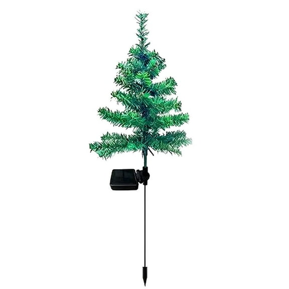 SharkTRUE Festive Outdoor Solar Christmas Tree Decorations,Upgraded Prelit Xmas Trees Powered with Flashing Modes Constant,Waterproof LED Multi-Color Yard Snowflake Lights for Outsdie Holiday