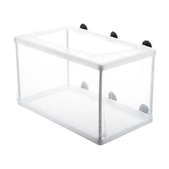 SharkTRUE Fish Tank Breeder Net, Large Fish Breeder Isolation Box, Plast New I2