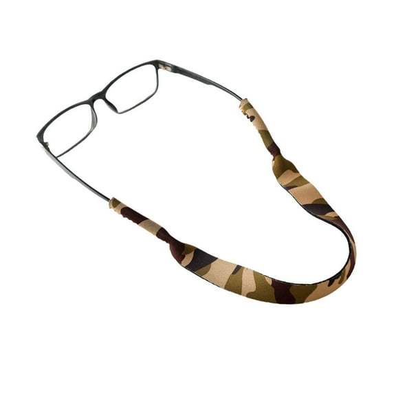 SharkTRUE Floating Eyewear Retainer 16.5 Inch Neck Cord for Water Sports, Swimming, Cycling, Universal Fit, Polyester Diving Fabric