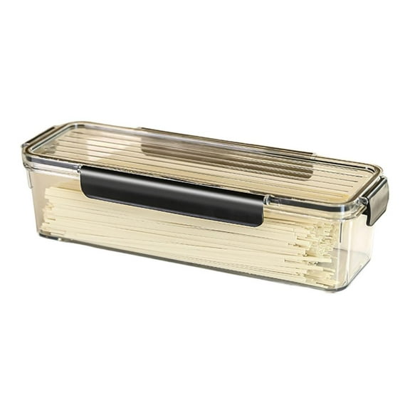 SharkTRUE Food Storage Containers with Lids, Multipurpose Noodle Storage Box Chips Flour 2.25L For Crackers (White