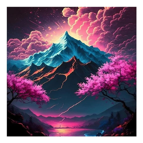 SharkTRUE Full Drills Painting Embroidery Art Decor Cross Stitch Kits DIY Gifts