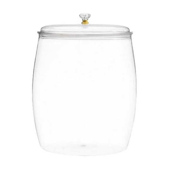 SharkTRUE Gallon Plastic jars, Cookie Jar & Candy Jar with Lid, Large Food Storage jar I1