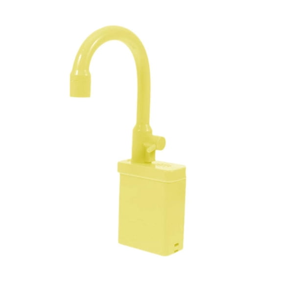SharkTRUE Grey Pretend Play Sink Faucet with Running Water, Electric Circulation for Kids Kitchen Toys, 3 x 1.8 Inches, Water Saving & Safe Leak-proof Design