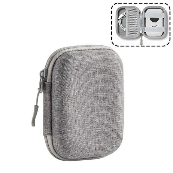 SharkTRUE Hard Protective Case for Pro WiFi Waterproof Travel Carrying Storage Bag Organizer for Portable WiFi Router, Fits Most Mini Wireless Routers (Gray)
