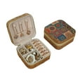 thumbnail image 1 of SharkTRUE Jewelry Organizer Box, Velvet Jewelry Box with Removable Tray Lot K9, 1 of 9